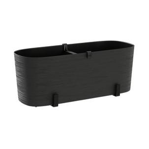 Blumenkasten-Set "Paros", black 38716050238