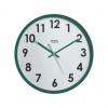 Wanduhr Naturalis, grün / weiß