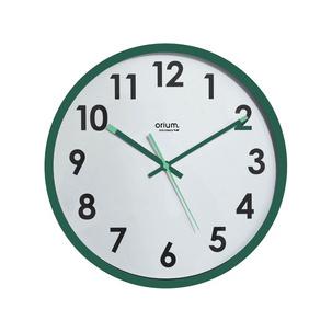 Wanduhr Naturalis, grün / weiß 2113610011