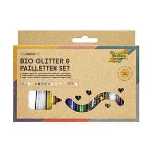 BIO Glitter- & Pailletten-Set RAINBOW 5791