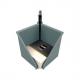 Zettelbox "the green cube line", schwarz H6604095