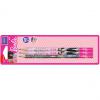Bleistift Barbie mit Radierer, 6er Blisterkarte