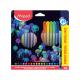Fasermaler DEEPSEA PARADISE, 12er Kartonetui 844403