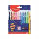 Fasermaler PIXEL PARTY, 24 Farben 845417