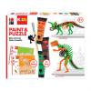 Paint & Puzzle Set LITTLE ARTIST - Dinos