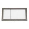 LED-Schaukasten COATED STEEL, 3x DIN A4