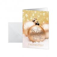 Weihnachtskarte "Christmas joy"