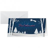 Weihnachtskarte "Pop-up winter landscape"