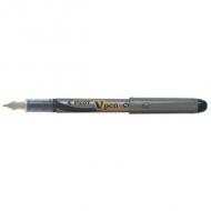 Einweg-Füllhalter V-Pen Silver, schwarz