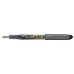 Einweg-Füllhalter V-Pen Silver, schwarz 281648