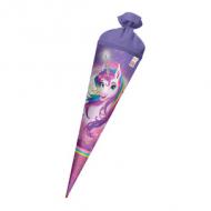 Schultüte "Einhornportrait" mit Glitter-Effekt (677489)