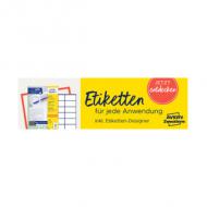 AVERY Zweckform Universal-Etiketten, 25,4 x 10 mm, weiß wiederablösbar, mit umlaufenden Rand, ProNature, für Inkjet-, Laser-, Farblaserdrucker & Kopierer, Inhalt: 5670 Etiketten auf 30 Blatt A4 (L4731REV-25)