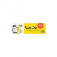 AVERY Zweckform Universal-Etiketten Offi Home, 64,6x33,8mm weiß, mit ultragrip-Technologie, Rand rundum, für Inkjet-, Laser-, Farblaserdrucker und Kopierer Inhalt: 240 Etiketten auf 10 Blatt A4 (3658-10)