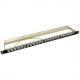 19" Modular Patch Panel Kat. 6A, schwarz NK4039