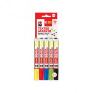 Textilmarker, 5er Blister