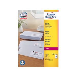 Symbolbild: Weiße Adress-Etiketten L7160-40