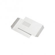 Versandtasche C4, mit Fenster links