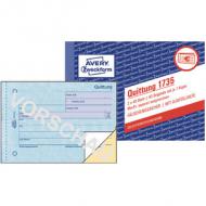 AVERY Zweckform Formularbuch "Quittung", A6 quer, 2x50 Blatt ----------------- für den Markt: D  /  L  /  A ----------------2. Blatt ohne Perforation zum Verbleib im Buch (321)