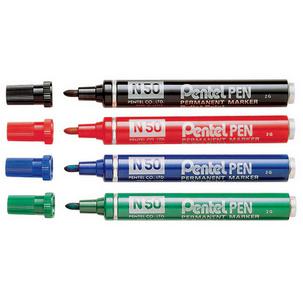 Permanent-Marker N50 - Rundspitze, schwarz N50-C