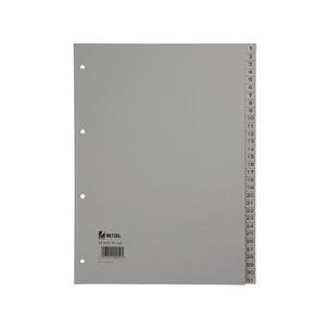 Zahlen Kunststoff-Register, 1- 31 721308