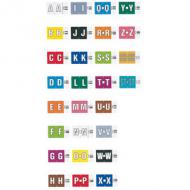 Buchstabensignal Orgacolor D