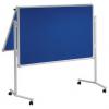 Moderationstafel professionell, klappbar (blau)