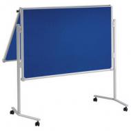 Moderationstafel professionell, klappbar (blau)