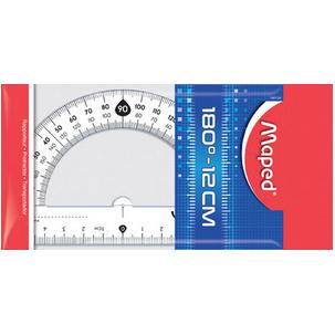 Halbkreis-Winkelmesser Cristal 180° 146134