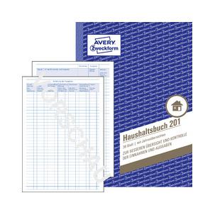 Symbolbild: Haushaltsbuch 201