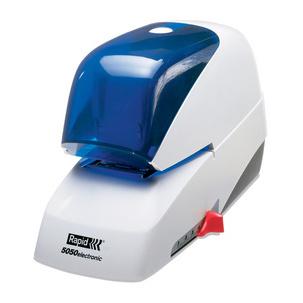 Elektro-Heftgerät Supreme 5050e, weiß/blau 20993210