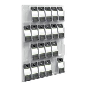 Symbolbild: Wanddisplay "the clearly", 24 Fächer H6259502