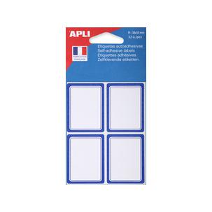 Buchetiketten 36 x 56 mm, farbig sortiert 11340