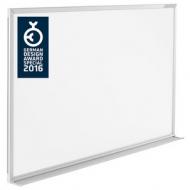 magnetoplan Weißwandtafel CC, (B)2.400 x (H)1.200 mm emaillierte Schreiboberfläche, magnethaftend, trocken oder feucht abwischbar, eloxierter Aluminium-Rahmen mit evolution plus Rahmenprofil, durchgehende Ablageschale, Lieferung inkl. Montagematerial (12410CC)