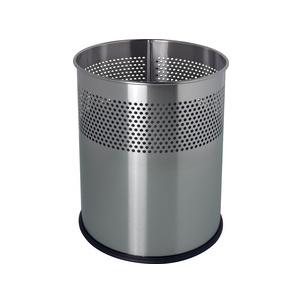 Stahl-Papierkorb "the dot", silber (Edelstahl) H2515787