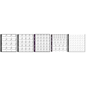 Münzalbum, schwarz 30220-06