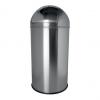 Abfalleimer "the dome", silber
