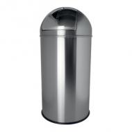 Abfalleimer "the dome", silber