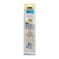 Borstenpinsel-Set, 6-teilig