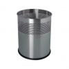 Stahl-Papierkorb "the dot", silber (Edelstahl)