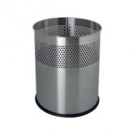 Stahl-Papierkorb "the dot", silber (Edelstahl)