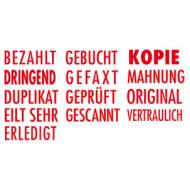 Symbolbild: Abdruckbeispiele