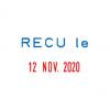 Abdruckbeispiel "RECU le"