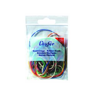 Gummiringe RONDELLA im Beutel, farbig - 50 g 50998