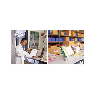 Tischständer Metall, inkl. 20 Sichttafeln 434103