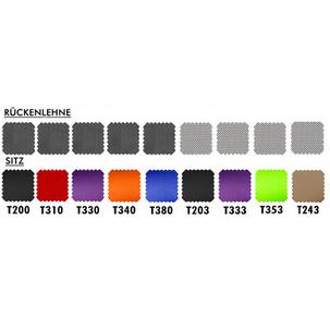 Bürodrehstuhl "X-Pander", orange 9500 T350