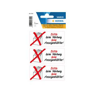 "Bitte keine Werbung, keine Anzeigenblätter" 5742