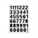 (6) Zahlen-Sticker, 33 mm 4159