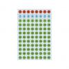 Zahlen-Sticker, rund