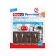 Powerstrips Vario-Gardinenhaken, braun 58034-00007-20