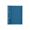 Trennblätter mit Perforation, blau